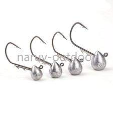 20PCS Jig Heads Fishing Hooks For Bass Crappie Trout 2.5g/3.5g/4.5g/6g