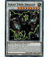 Yu-Gi-Oh! Schrott-Zwillingsdrache Super Rare KICO-EN038 Englisch (Near Mint)