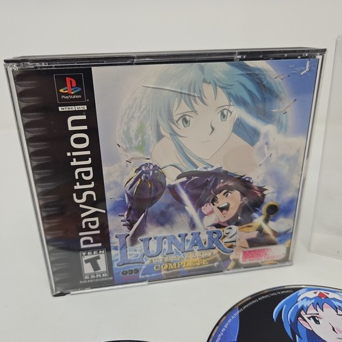 Lunar 2: Eternal Blue Complete (Sony PlayStation / PS1, 2000) All THREE DISCS - Picture 5 of 11