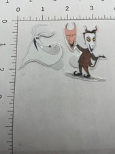 STICKER: Disney Nightmare Before Christmas Jack Skellington Sally Zero halloween