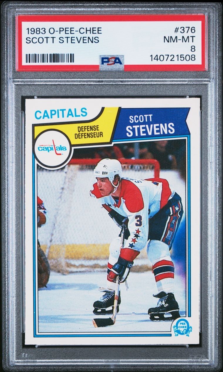 1983-84 O-PEE-CHEE HOCKEY COMPLETE SET (NM-NRMT) w/PSA Gretzky Lindbergh Stevens view 9