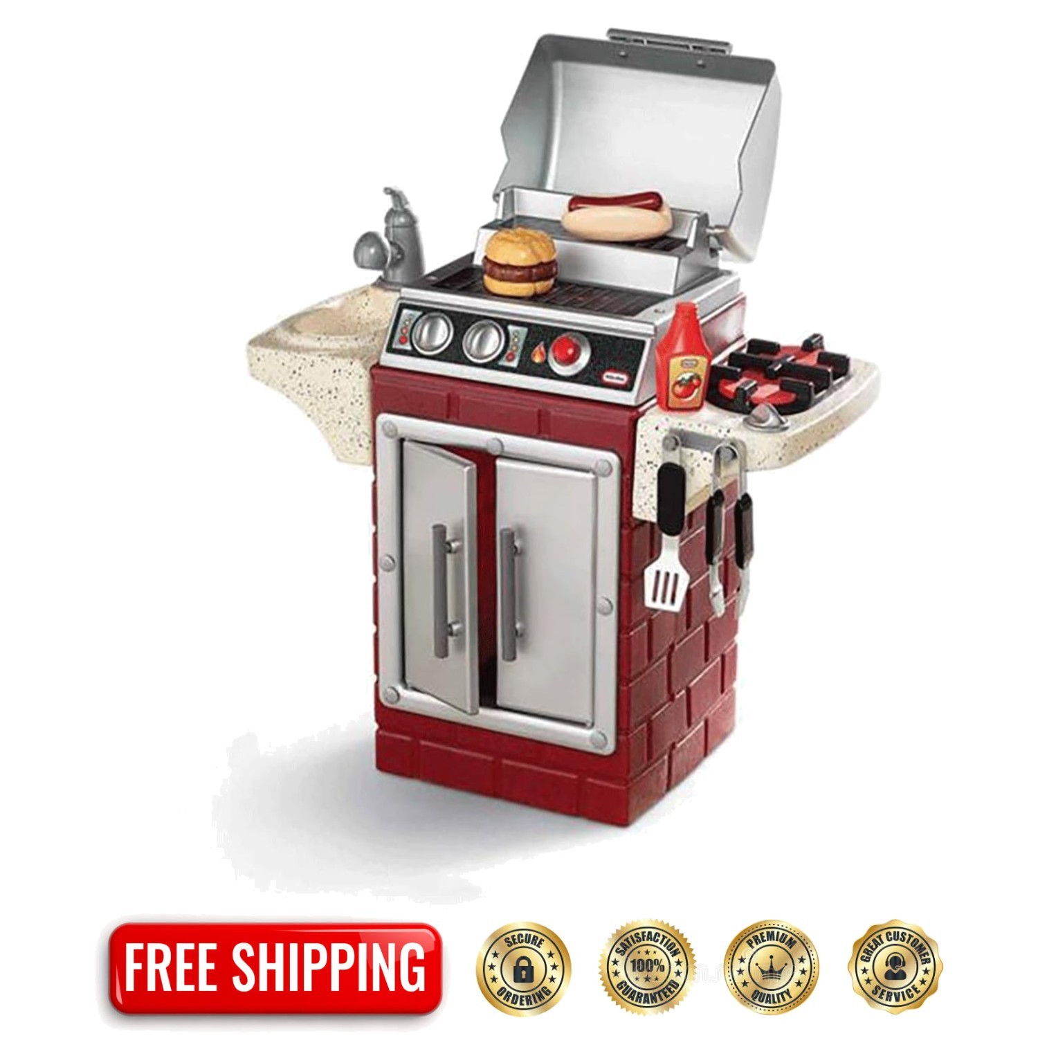 Little Tikes Backyard Barbeque Get Out 'N Grill: Imaginative