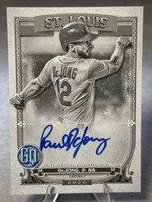 🔥⚾️PAUL DEJONG 2020 Topps Gypsy Queen Black and White Auto /50 #CARDINALS!⚾️🔥