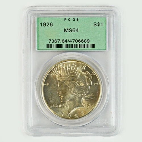 1926 Peace Silver Dollar $1 PCGS MS64 -N