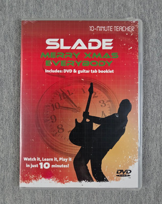 PAL FORMAT ONLY Slade Merry Xmas Everybody DVD 2010 10 Minute Teacher NEW
