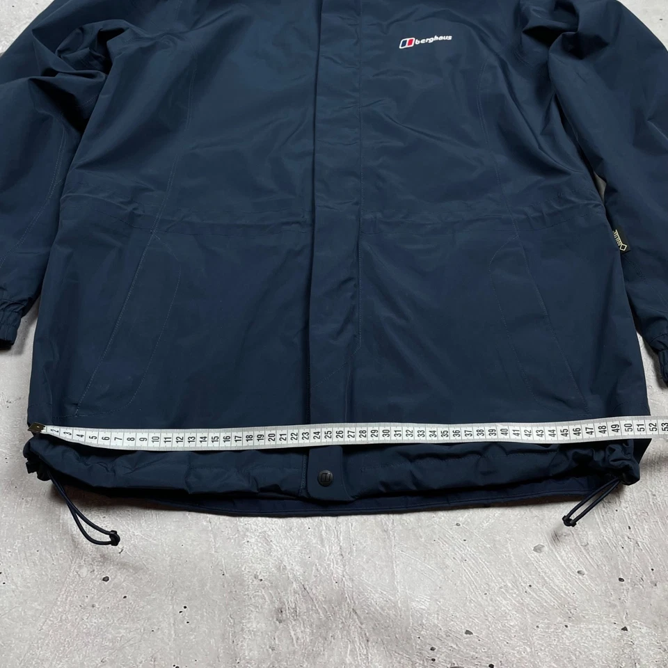 Vintage Berghaus Meru Peak Goretex Jacket Mens Size XL Burgundy Liam Gallagher - Image 3 of 4