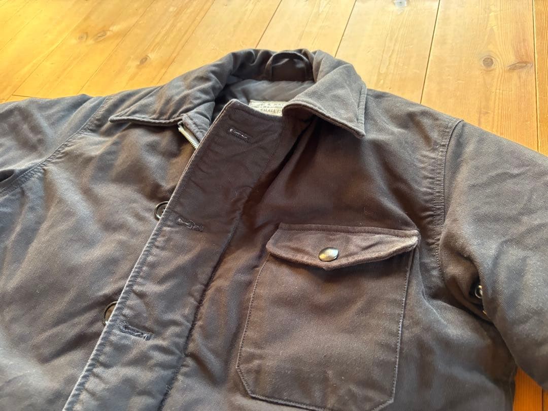 Buzz Rickson's A-2 Deck Jacket SMALL William Gibs… - image 1