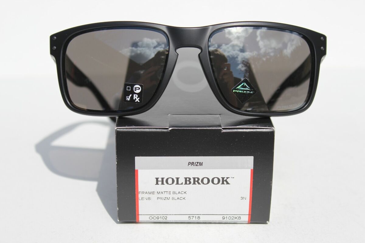 OAKLEY Holbrook Sunglasses Matte Black/Prizm Black HAWAII OAKLEY Holbrook Sunglasses Matte Black/Prizm Black HAWAII