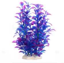 2PC New Artificial Water Plants Fish Tank Plastic Decor Ornament