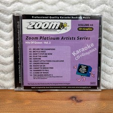 Zoom Platinum Artists Karaoke CD Graphics   Volume 44 - zpa044 GUC
