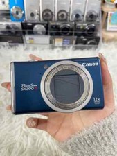 Canon PowerShot SX200 lS 12.1MP 12x Optical Zoom CCD Digital Camera Blue