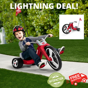 plastic radio flyer tricycle