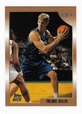 1998-99 Topps Basketball Card Michael Doleac Orlando Magic #206 Rookie RC. rookie card picture