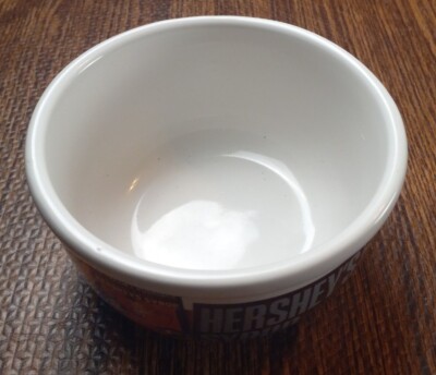 Hershey's Chocolate Syrup Advertisement Cereal Bowl 3 X5.5  Collectable Vintage