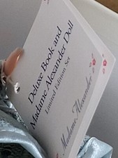 1998 Madame Alexander American Legend Book with 9" Doll, Limited Edition of 1500