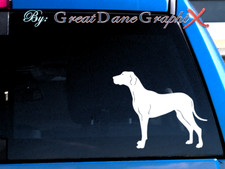 Great Dane 5 -Vinyl Decal Sticker -Color Choice -HIGH QUALITY