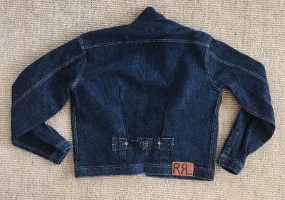 RRL *Made In Japan* Selvedge Denim Jacket (Mens M) Pleated RRL *Made In Japan* Selvedge Denim Jacket (Mens M) Pleated