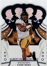 2020 Panini Chronicles Draft Picks  Albert Okwuegbunam Blue Crown Royale