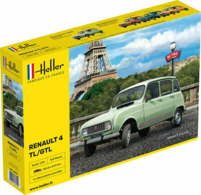 Heller Bausatz Renault 4 TL/GTL PKW 1:24 Model Kit Art. 80759 Automobil