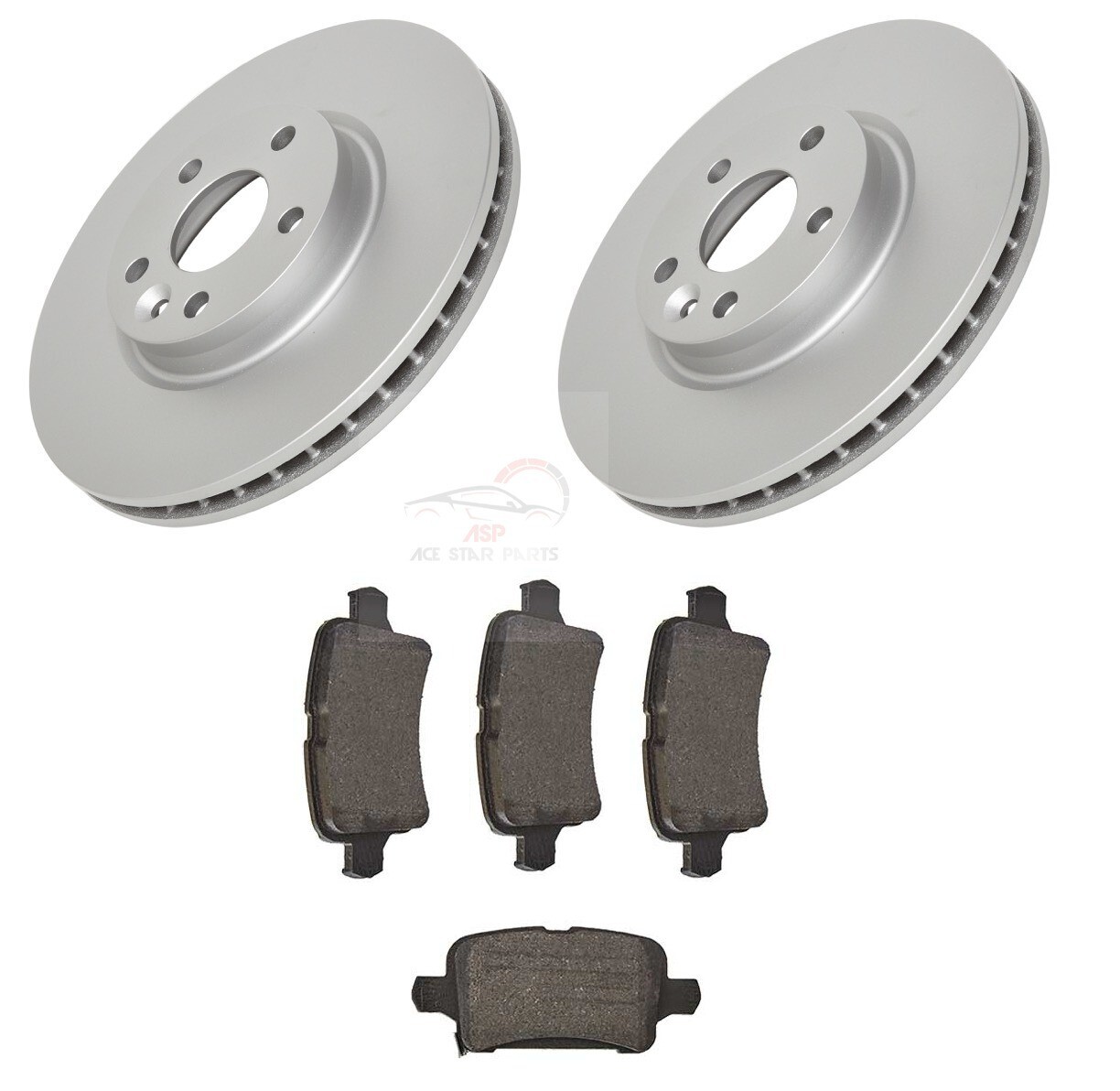 VAUXHALL ASTRA REAR BRAKE DISC AND PADS eBay