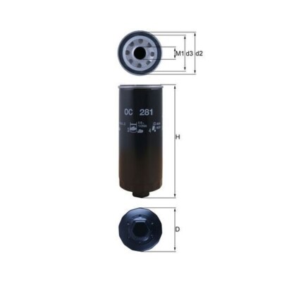 Ölfilter KNECHT OC 281 für AUDI VW CUPRA