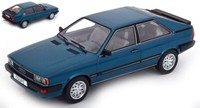 Modellauto Statisch Diecast Audi Coupe Gt 1980 Blau Modellbau Massstab 1:18