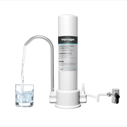 Water Filtration System Reduces Chlorine White Multiple Applications Countertop - Bild 2 von 7