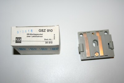 Fuba GS-Montagesockel zwei Leiterbahnen GSZ 910 (8 Stück)