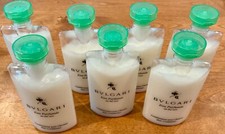 7 BVLGARI EAU PARFUMEE AU THE VERT HAIR CONDITIONER CHEVEUX TRAVEL SIZE BOTTLES