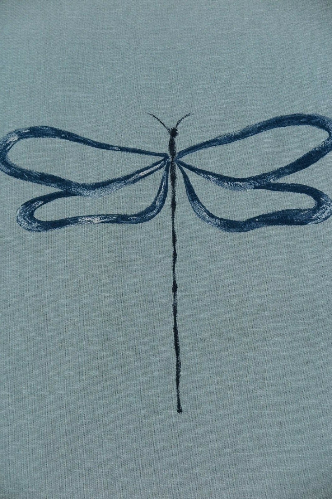 Scion Harlequin Dragonfly Curtain Fabric 3.5m Marine Cotton Blend