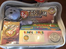 Ty beanie babies platinum edition club kit Unopened Mint Condition Clubby IV .