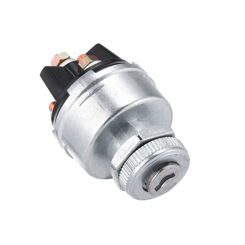 Universal Ignition Key Starter Switch w/ 2 Keys For Car Tractor Trailer 12V-24V - Picture 9 of 13