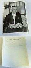 1962 press photo ~ FRED ASTAIRE reading scripts ~ ALCOA Premiere 
