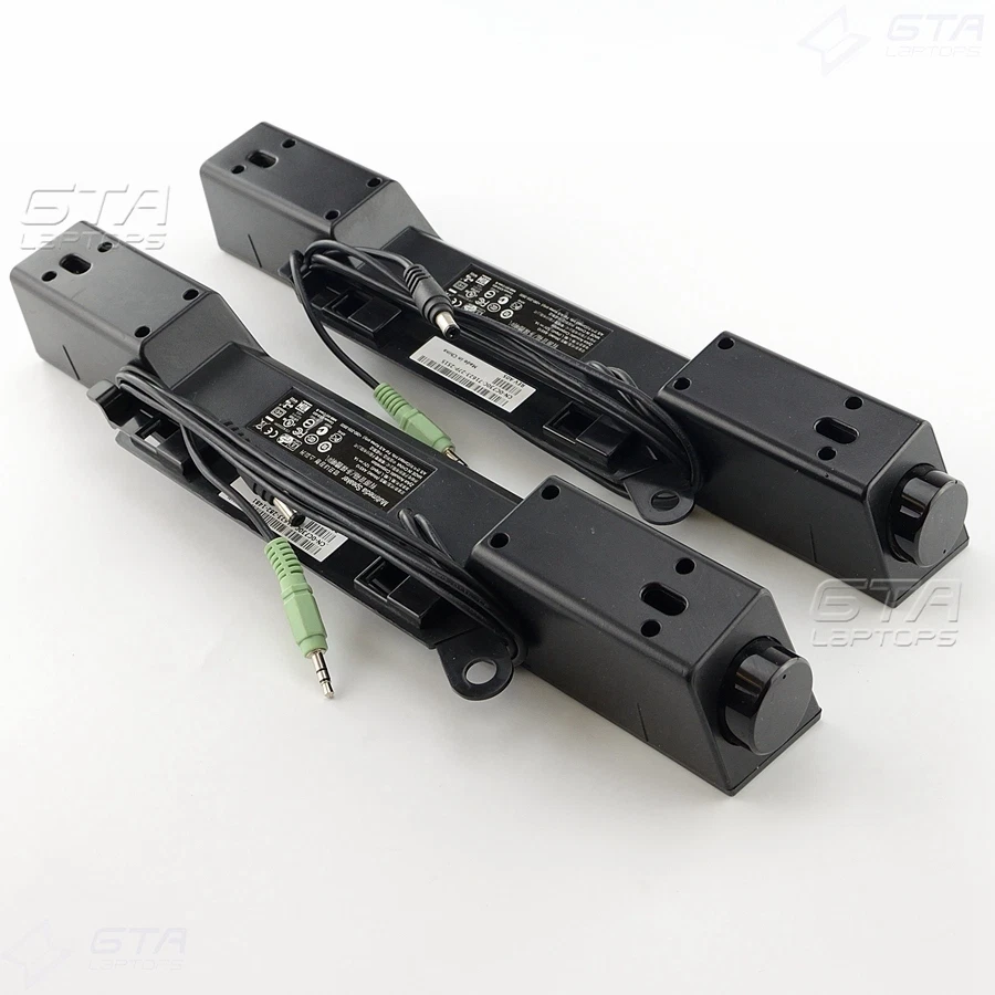 Lot of 2 Dell AX510 Multimedia Speaker Sound Bar CN-0C730C