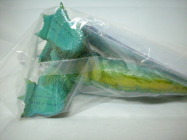 Y-MSF Guranma Godzilla 1964 Soft Vinyl Figure Green Limited YMSF Kaiju Sofubi