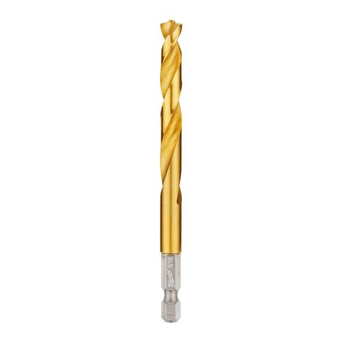 Milwaukee 48-89-4617 SHOCKWAVE RED HELIX 5/16" Titanium Drill Bit