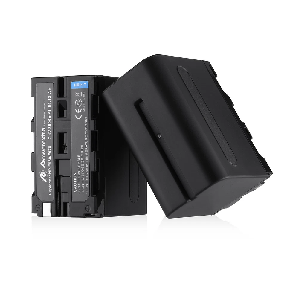 Batería NP-F970 8800mAh 7.4V para cámara Sony NP-F330 NP-F550 NP-F960 Foto 3 de 4