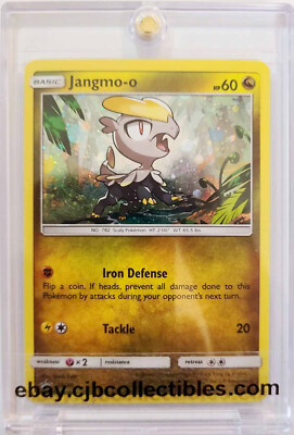 Pokémon JANGMO-O SM40 Holo Rare Sun & Moon Promos - Played 🍒 | eBay