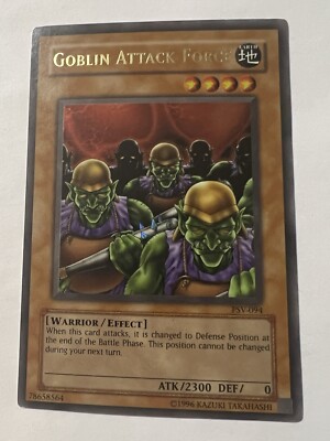 Yugioh Goblin Attack Force PSV-094 Ultra Rare Unlimited