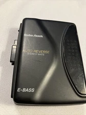 Radio Shack SCP-52 Auto-Reverse Portable Stereo Cassette Player Tested free ship