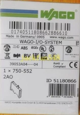 One New 750-552 PLC Module In Box Expedited Shipping #F8