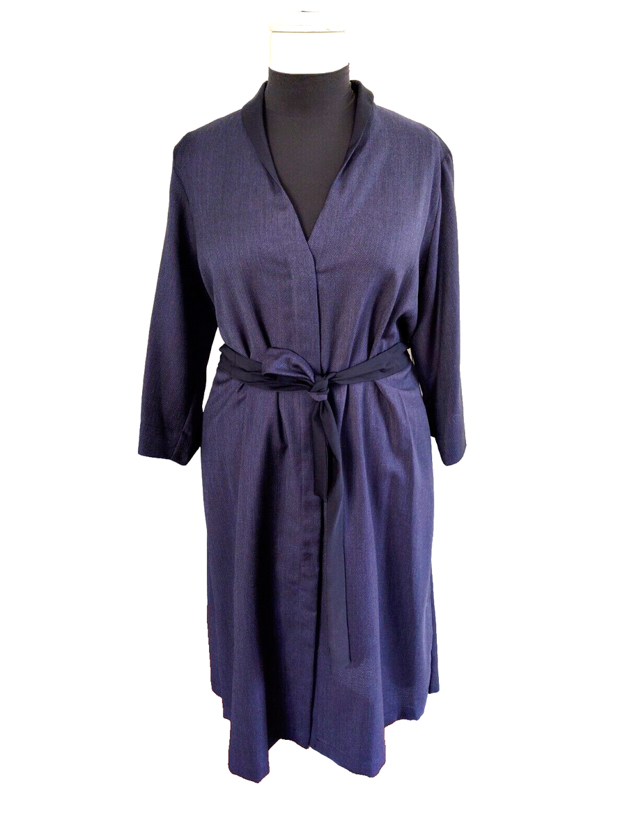 🌟MARINA RINALDI Pure WOOL Dress PLUS size MR 31_ US W22, IT60