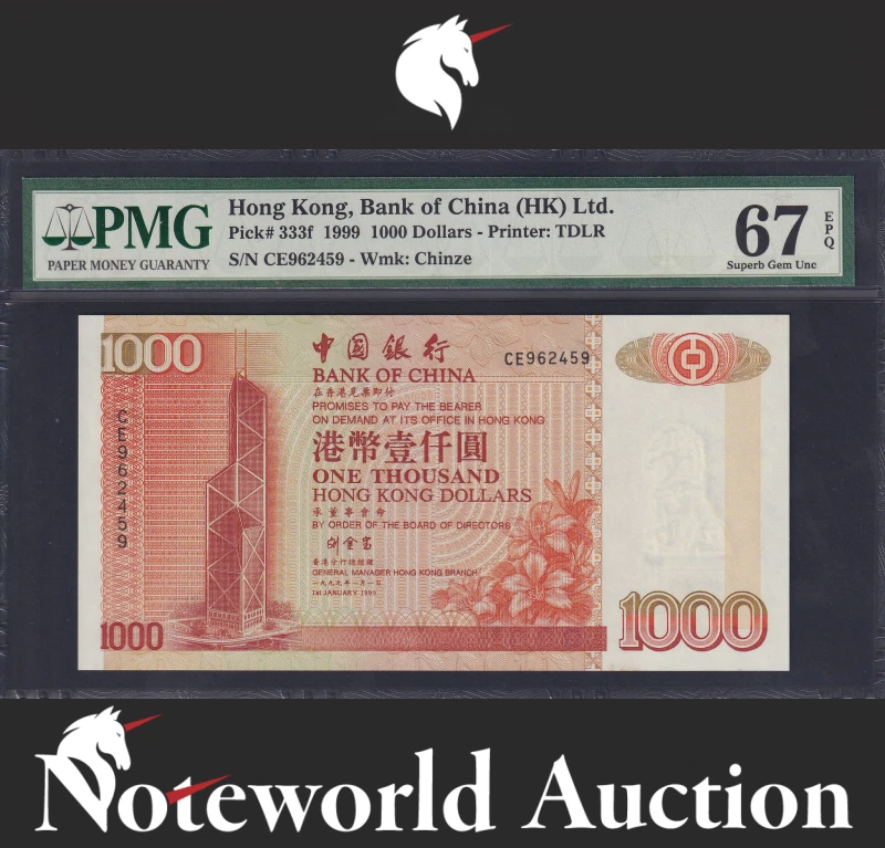 1999 Hong Kong Paper Money for sale | eBay