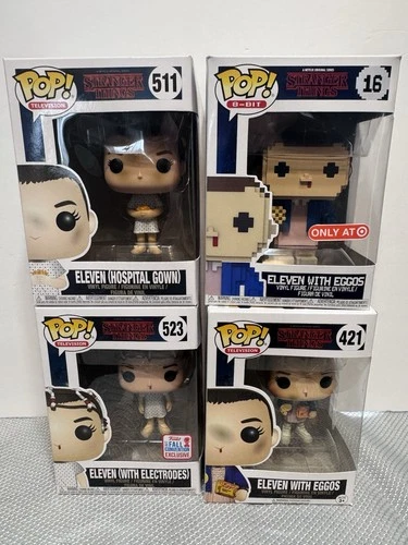 Funko Pop! Vinyl: Stranger Things - Eleven - A Lot Of Four!