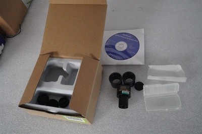 AmScope 0.5X Magnification Reduction Adapter for C-mount Cameras FMA050 W More