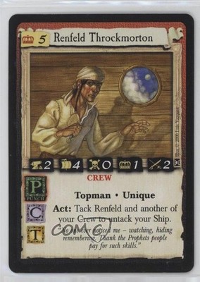 2000 7th Sea - Reaper's Fee Renfeld Throckmorton