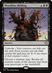 Bloodline Bidding #91 Lorwyn Eclipsed Foil Rare