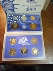 2000 United States Mint Proof Set With 50 State Quarter Proof Set 10 Coins S-min — photo 1