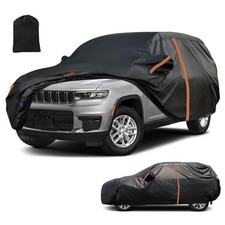 Car Cover for 2021-2025 Jeep Grand Cherokee L, All Weather Outdoor Full SUV C...