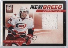 2011-12 Panini Elite New Breed Materials Justin Faulk #26 1r22